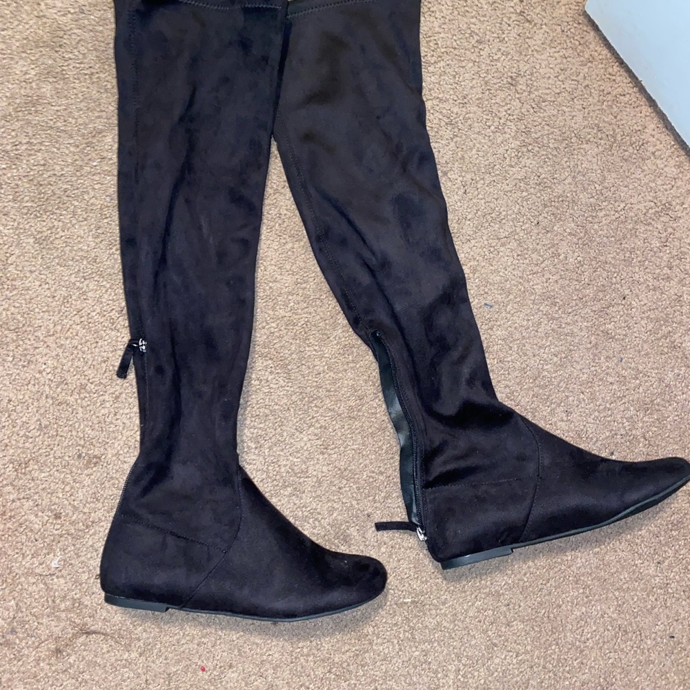 Black Over the Knee Boots